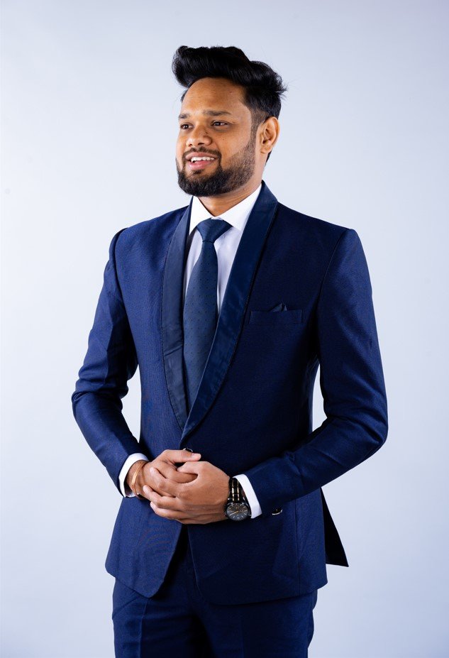 Naman Nandurkar, Founder and CEO of Octmi, during an executive photoshoot for the Octmi company